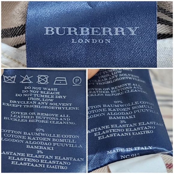 Authentic Burberry Stripe pattern cropped jacket - Picture 12 of 16